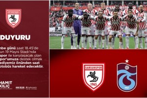 Bafra Belediyesi’nden Samsunspor’a Kupa Yolunda Ulaşım Desteği